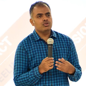 Mr. Ashwin Srisailam, Humanitarian, Public-speaker and Co-founder
